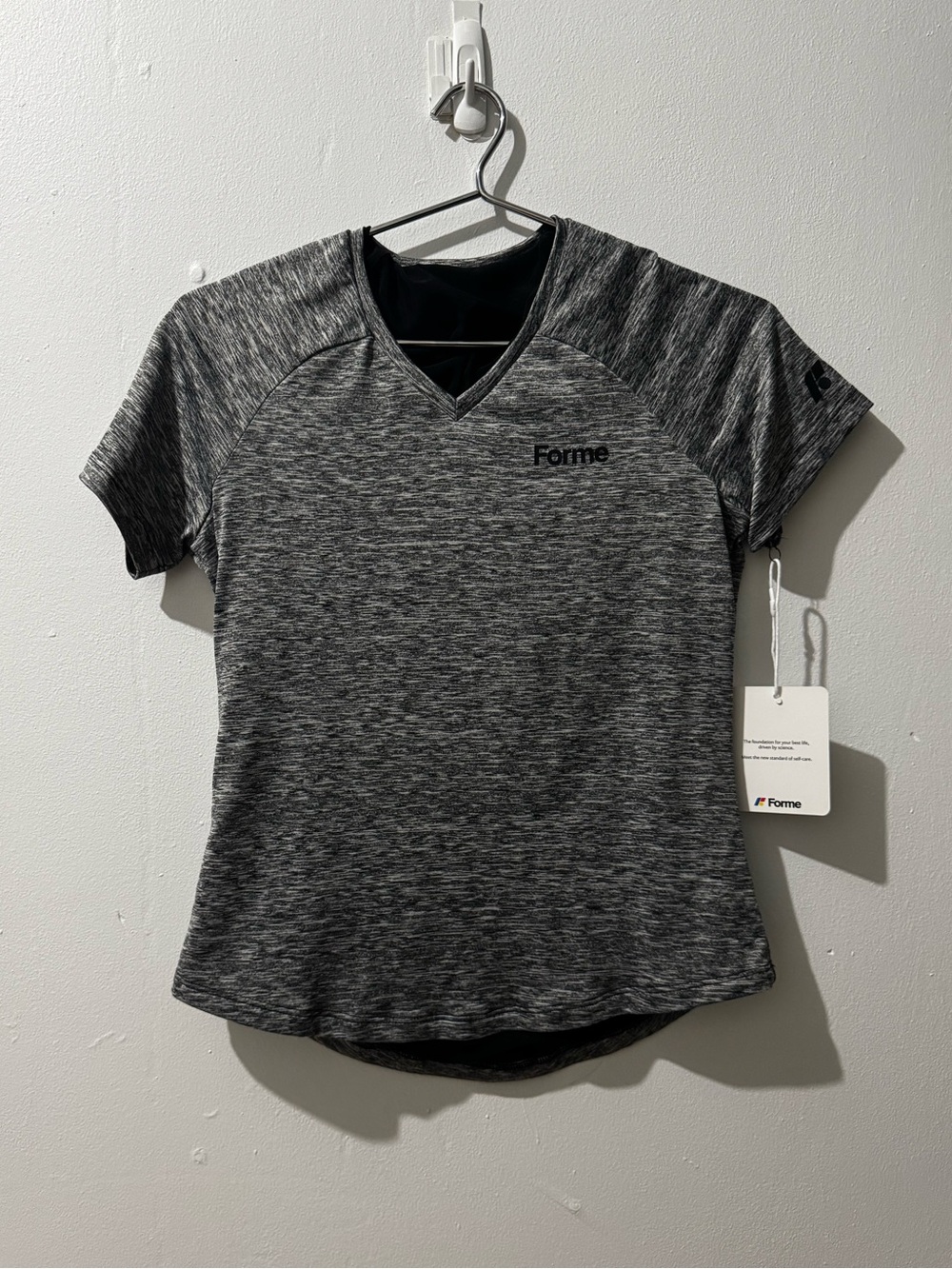 Forme Revive Tee in Ash size Small